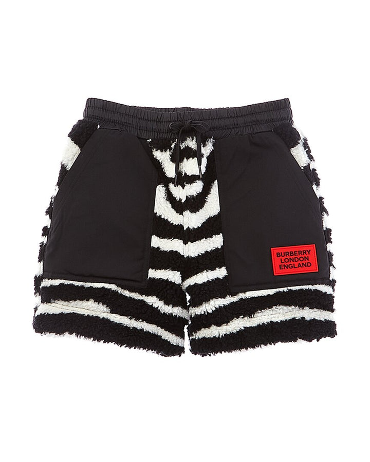 Burberry Zebra Wool-Blend Short