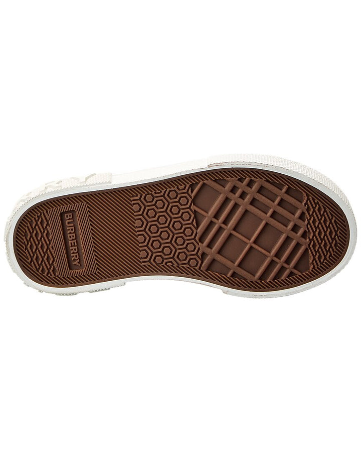 Burberry K1-New Mini Jack Canvas High-Top Sneaker