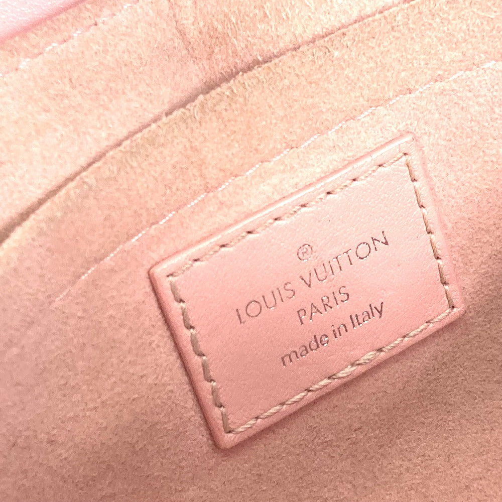 LOUIS VUITTON Shoulder Bag M51944 leather pink Crossbody New Wave Chain Bag MM Women