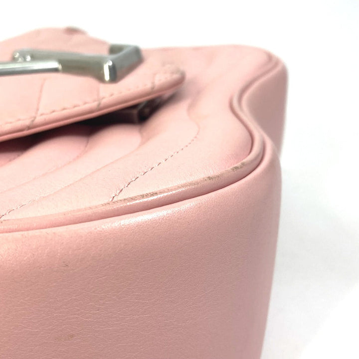 LOUIS VUITTON Shoulder Bag M51944 leather pink Crossbody New Wave Chain Bag MM Women