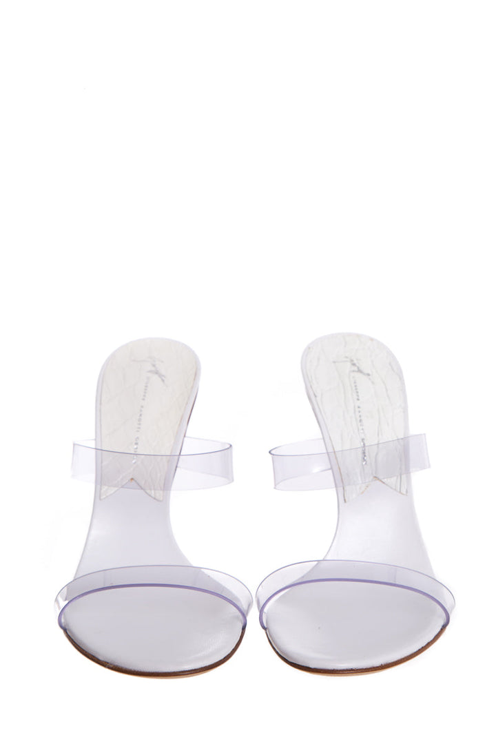 Giuseppe Zanotti White Heels SZ 5.5