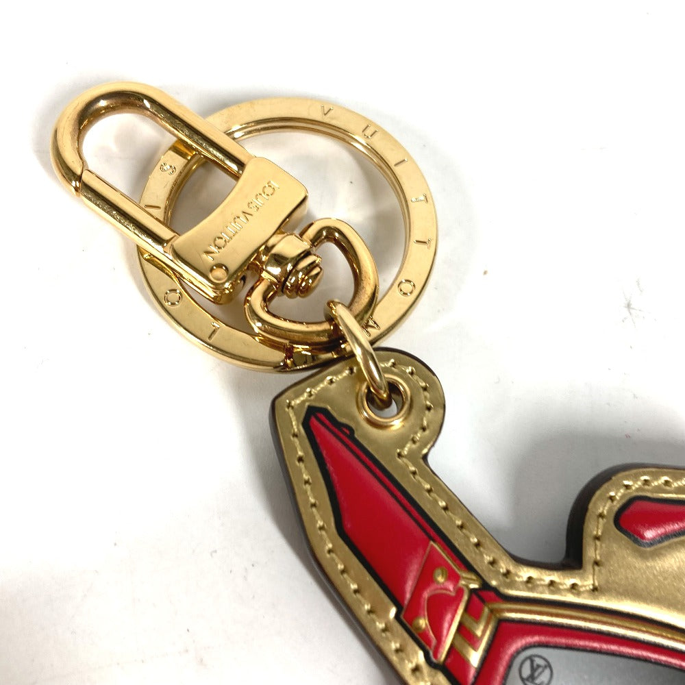 LOUIS VUITTON key ring M68865 leather gold glasses glasses eyewear Portocre 1.1 Millionaire Women Used