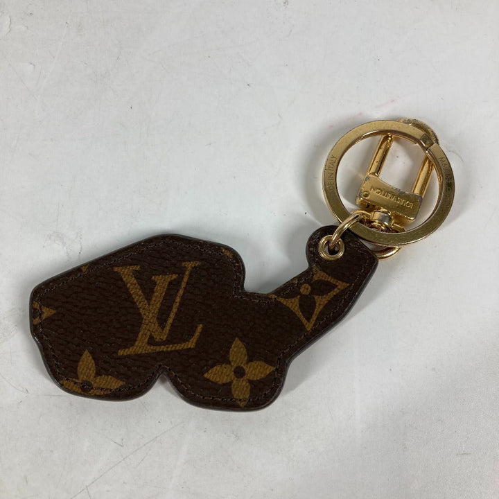 LOUIS VUITTON key ring M68865 leather gold Sunglasses glasses Portocre 1.1 Millionaire