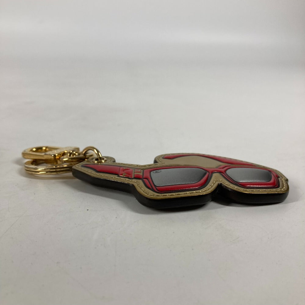 LOUIS VUITTON key ring M68865 leather gold Sunglasses glasses Portocre 1.1 Millionaire