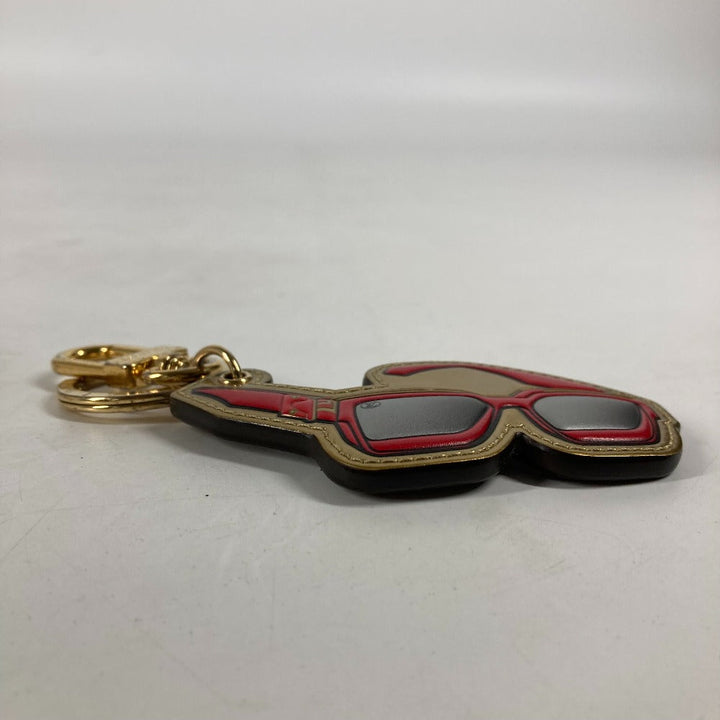 LOUIS VUITTON key ring M68865 leather gold Sunglasses glasses Portocre 1.1 Millionaire