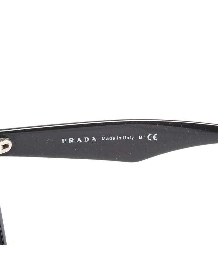 PRADA Women's Oversized Gradient Sunglasses in Black in Black