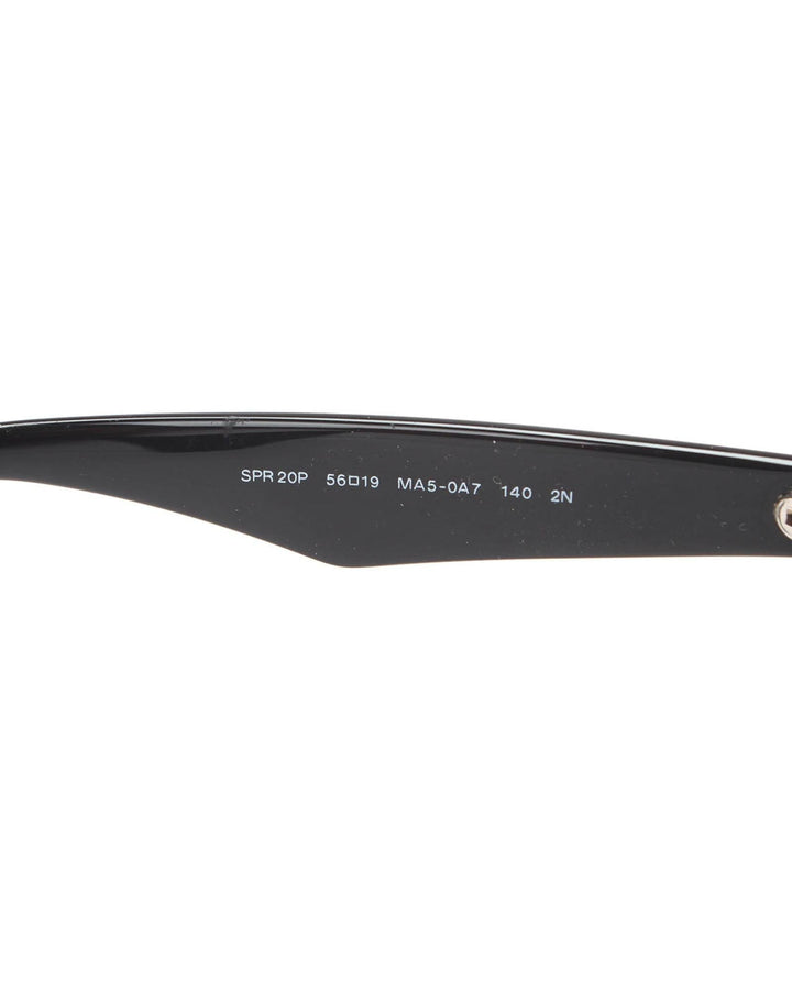 PRADA Women's Oversized Gradient Sunglasses in Black in Black