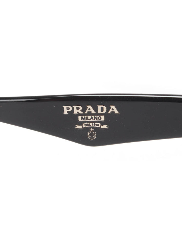 PRADA Women's Oversized Gradient Sunglasses in Black in Black