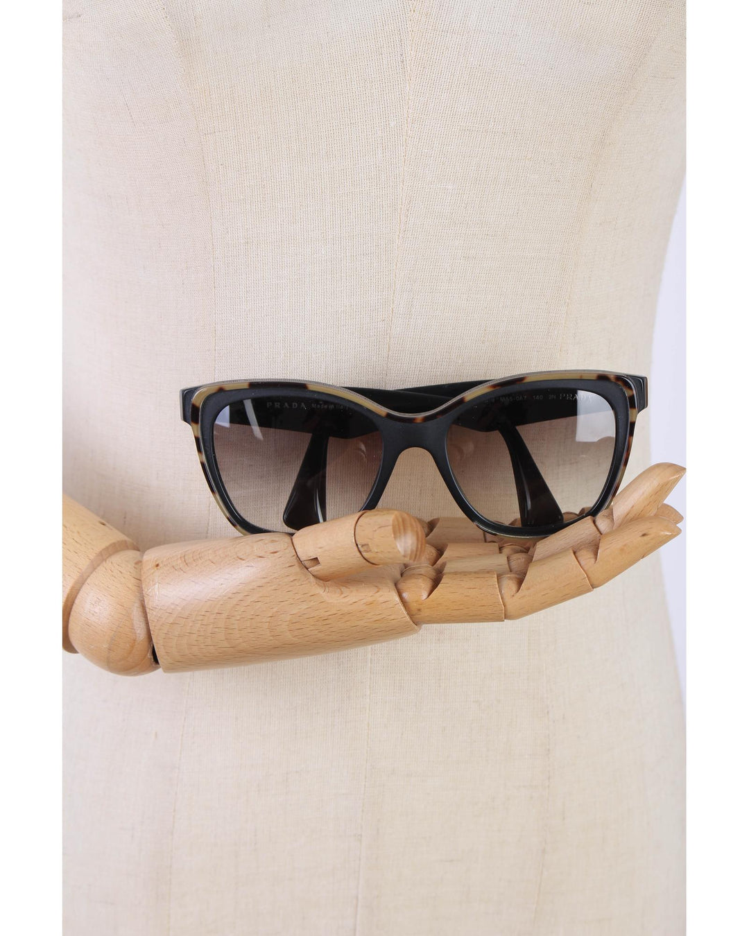 PRADA Women's Oversized Gradient Sunglasses in Black in Black