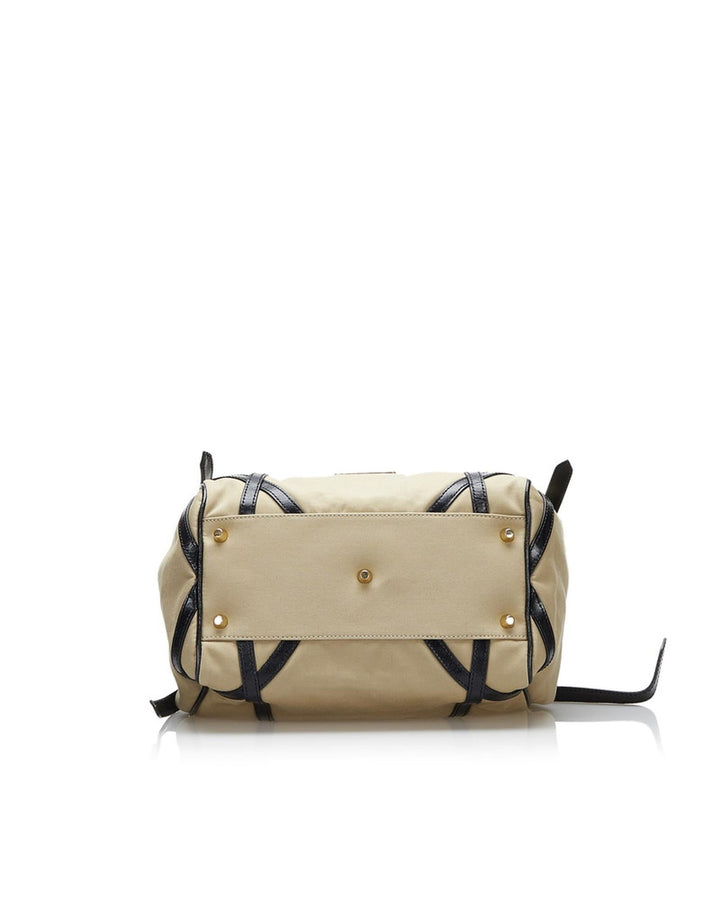 BURBERRY Women's Canvas Tote Bag in Beige in Beige