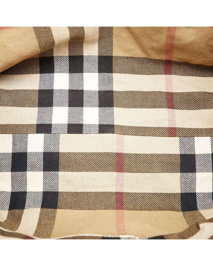 BURBERRY Women's Canvas Tote Bag in Beige in Beige