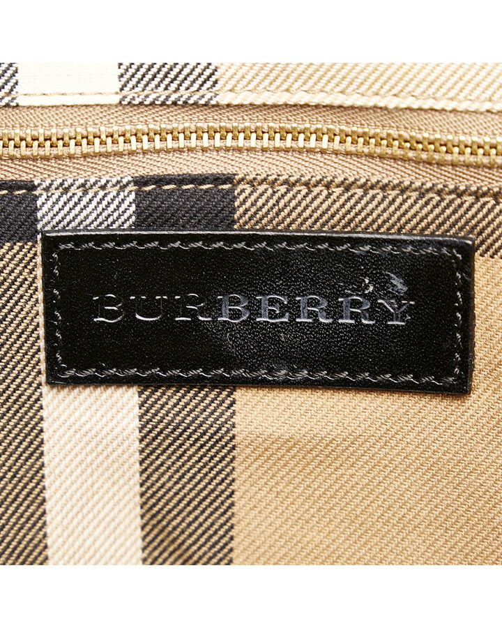 BURBERRY Women's Canvas Tote Bag in Beige in Beige