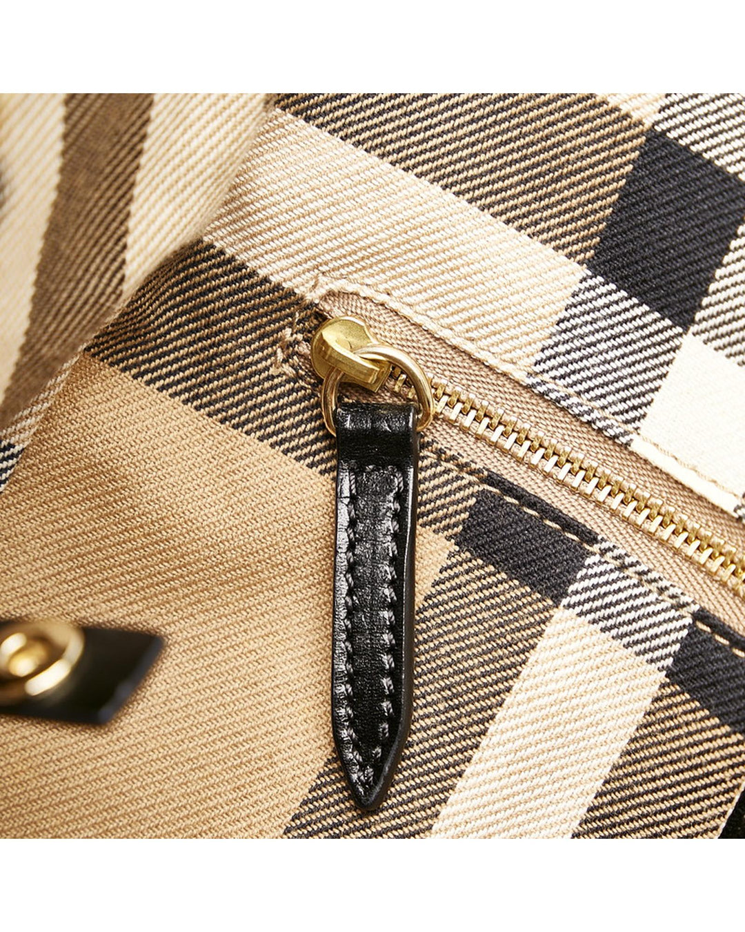 BURBERRY Women's Canvas Tote Bag in Beige in Beige