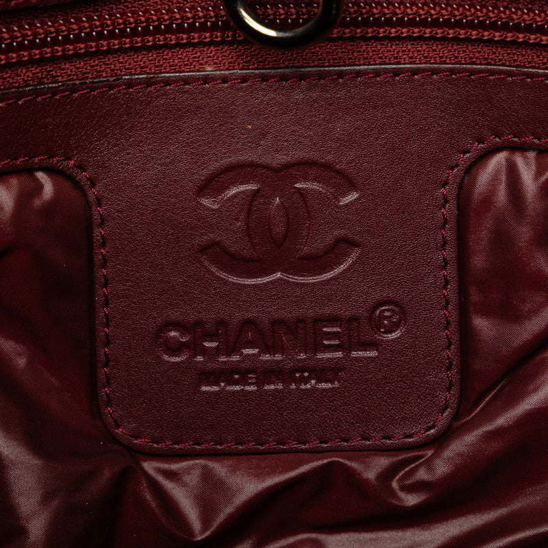 Top Quality Chanel Coca-Cola PM Coca-Cola Killing Tote Bag Black Nylon Leather  Chanel
