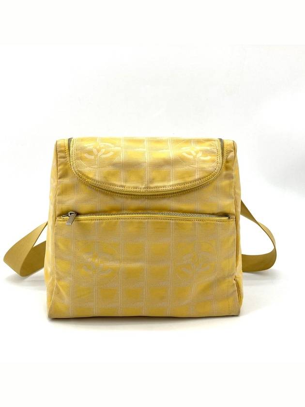 New Travel Line Fabric Backpack Chanel
