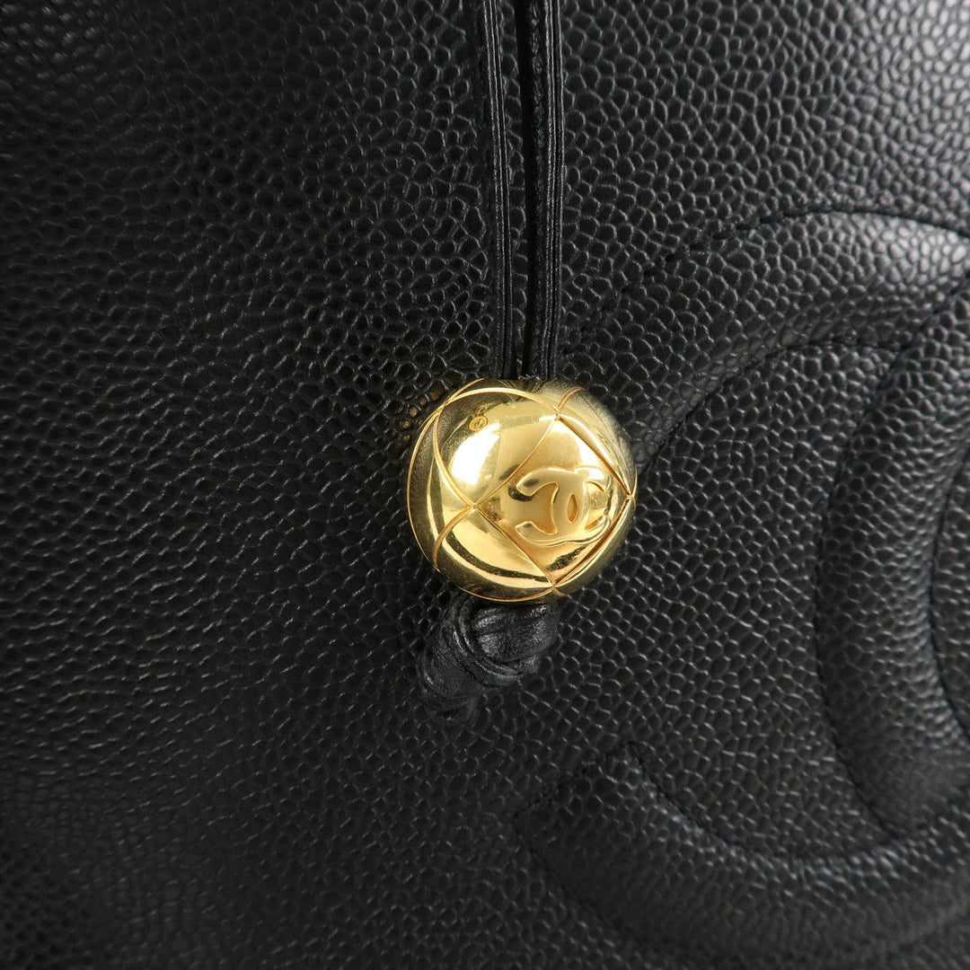 Top Quality Chanel Caviar Skin Coco Mark Chain Tote Bag Shoulder Bag