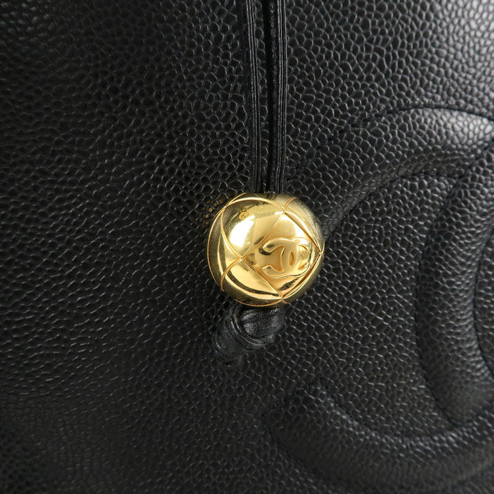 Top Quality Chanel Caviar Skin Coco Mark Chain Tote Bag Shoulder Bag