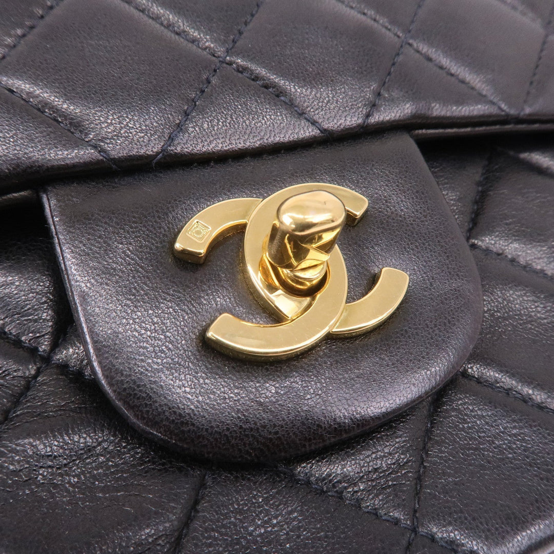 Top Quality Chanel Matelasse Lamb Skin 23 Double Flap Shoulder Bag A01113