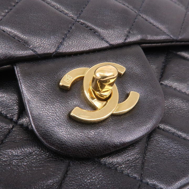 Top Quality Chanel Matelasse Lamb Skin 23 Double Flap Shoulder Bag A01113