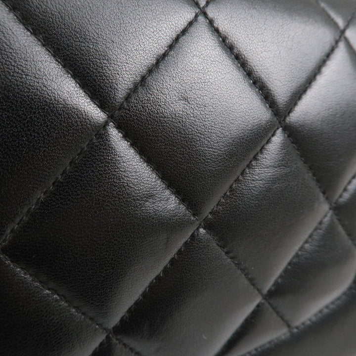 Top Quality Chanel Matelasse Lambskin Diana Chain Shoulder Bag Black A01165