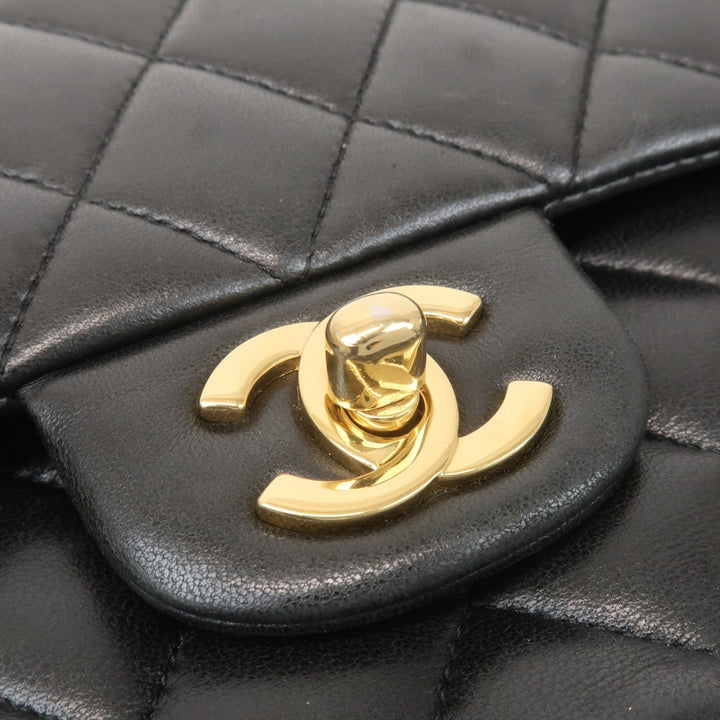 Top Quality Chanel Matelasse 25 Lamb Skin Double Flap Shoulder Bag A01112