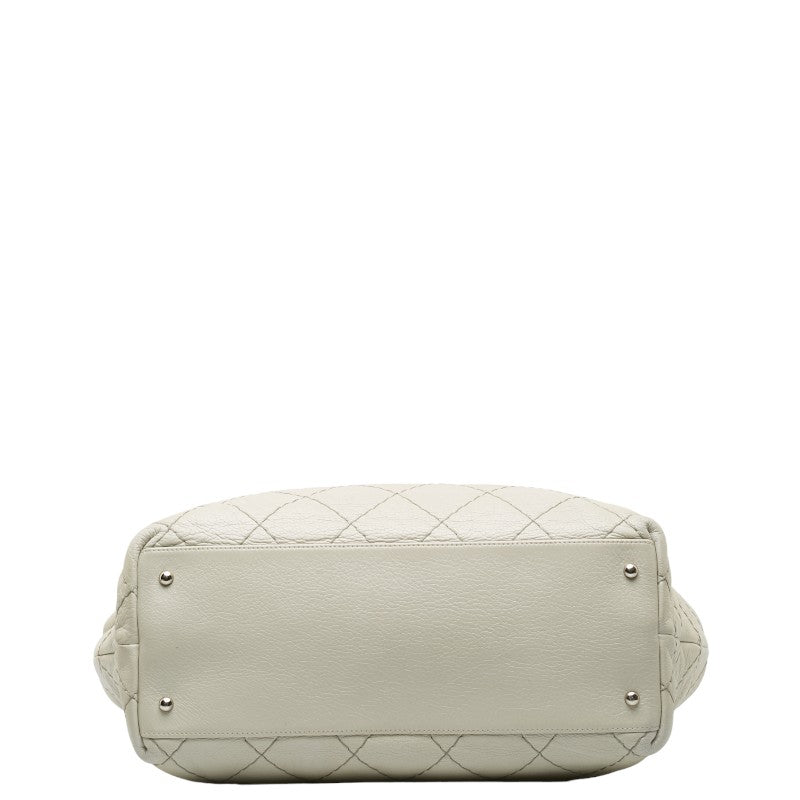 Top Quality Chanel Mattress Cocomark houlder Bag  Bag Gray Leather Lady Chanel