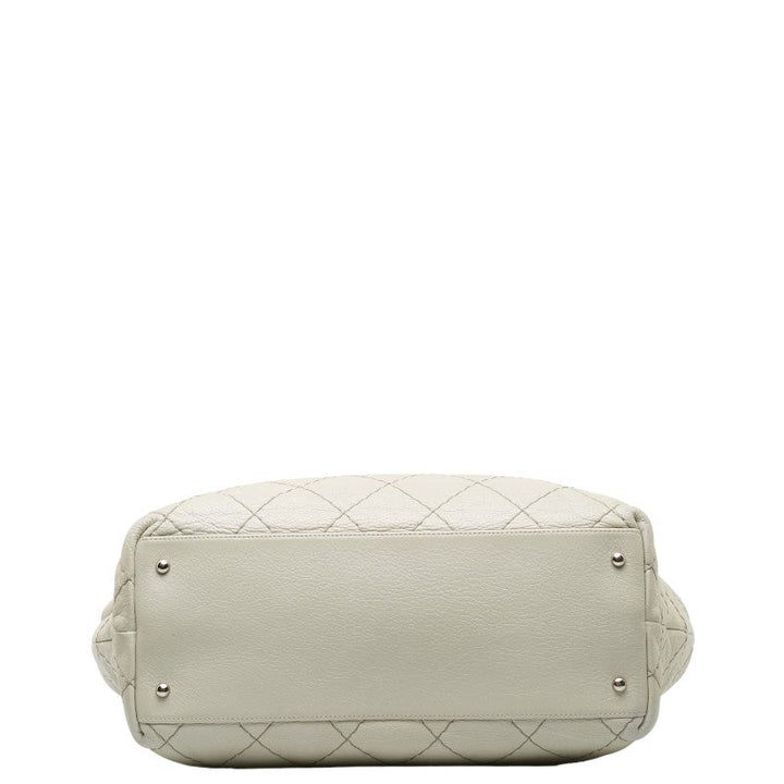 Top Quality Chanel Mattress Cocomark houlder Bag  Bag Gray Leather Lady Chanel