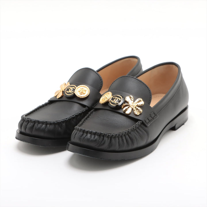 Top Quality Chanel 23S Leather  37  Black G40114