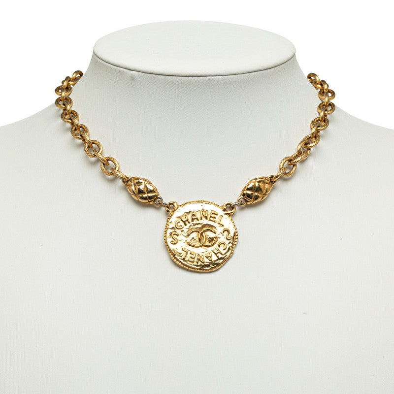 Top Quality Chanel Coco Coin Necklaces G   Chanel