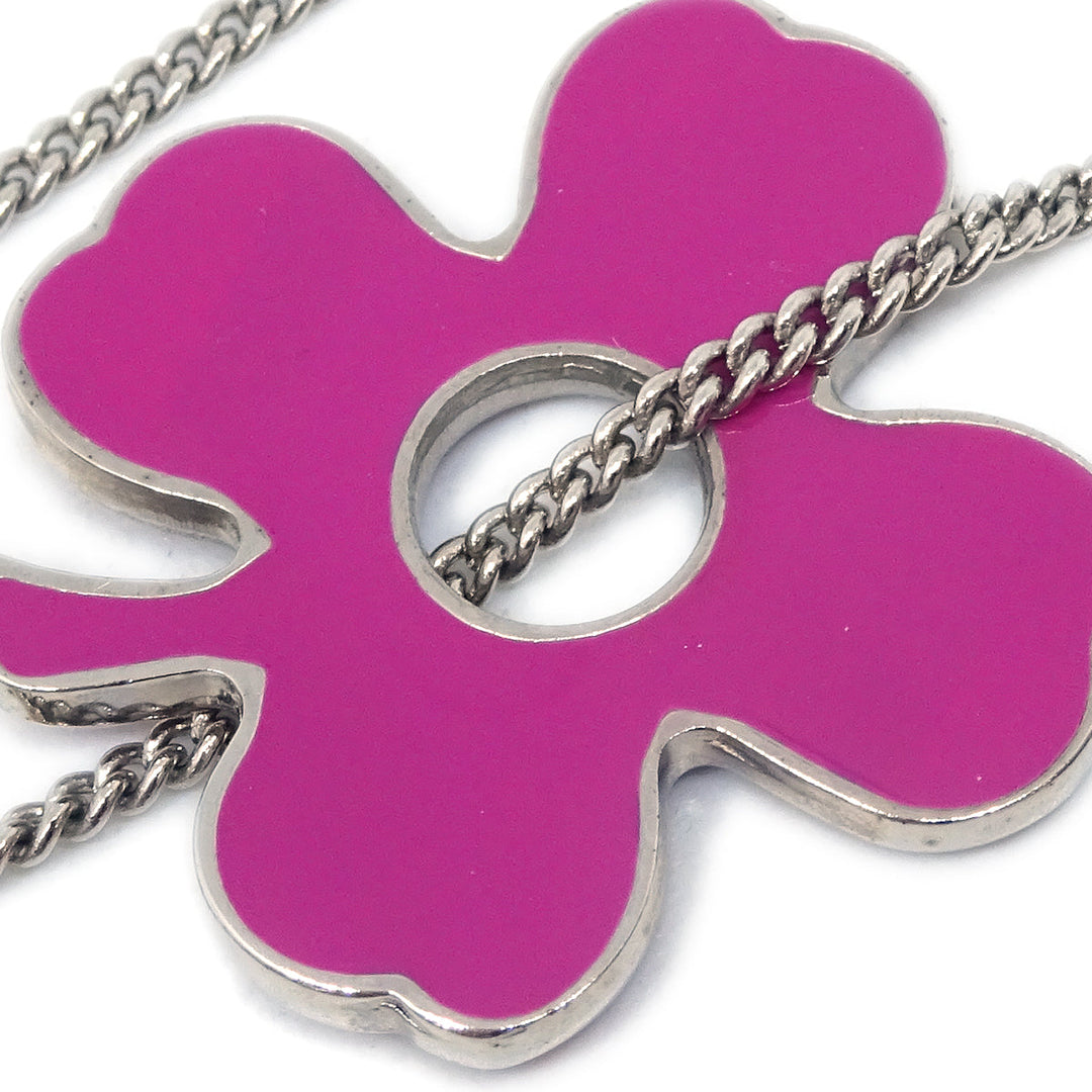 Top Quality Chanel Silver Clover Bracelet 04P