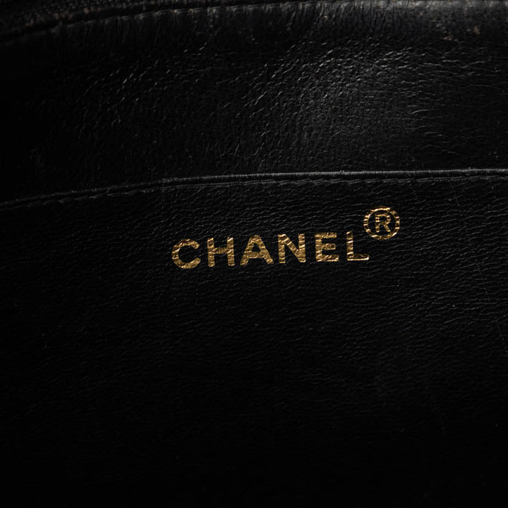 Top Quality Chanel Top Quality Chanel MATRESSE HANDBACK CABIAS SKIN BLACK LADY'S WORKSHOP