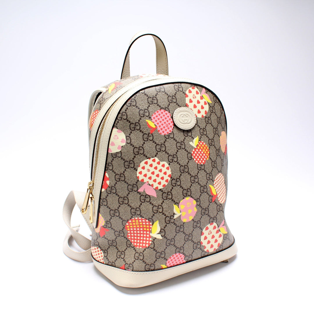 552884 GG Supreme Les Pommes Backpack Small