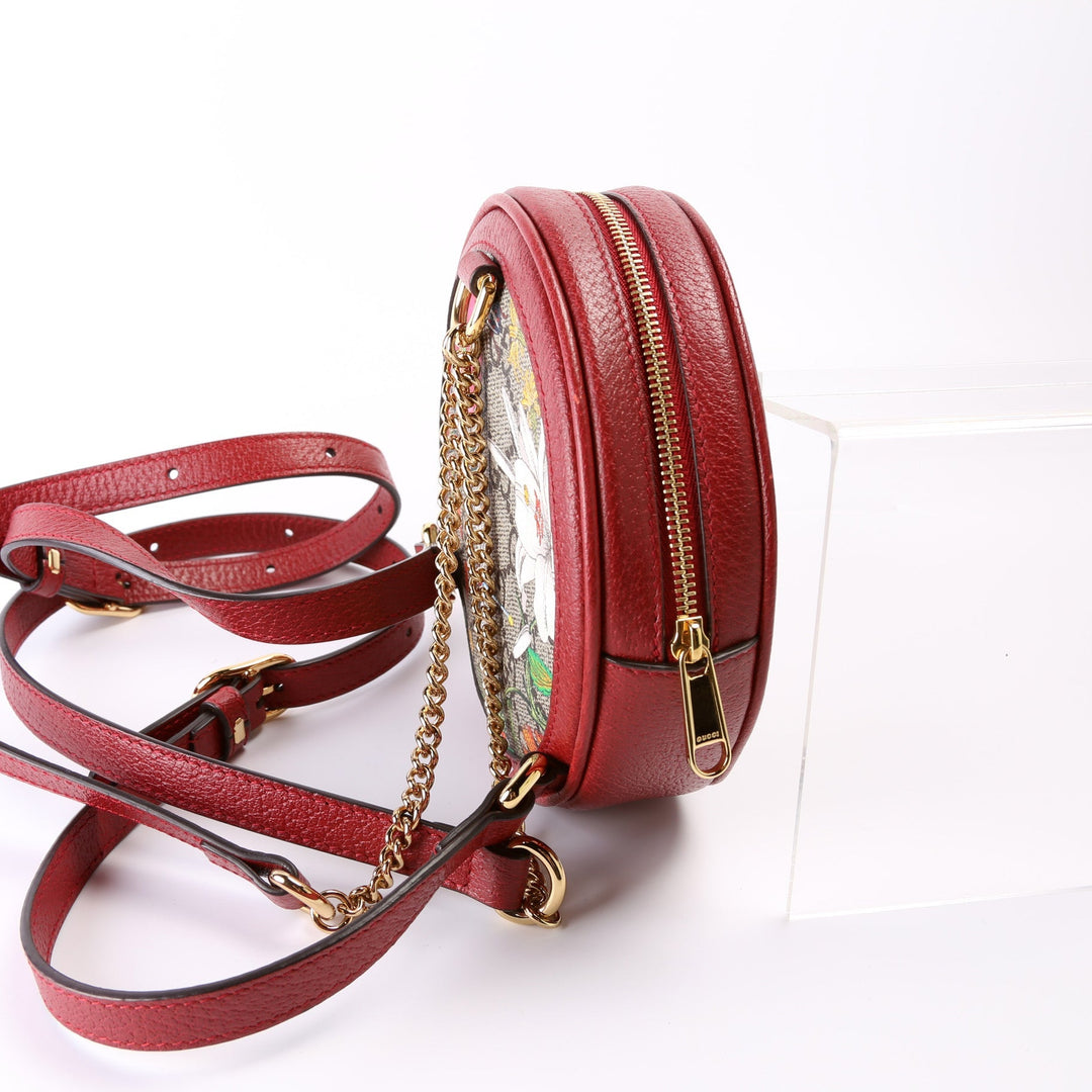598661 Ophidia Web Mini Flora Round Backpack