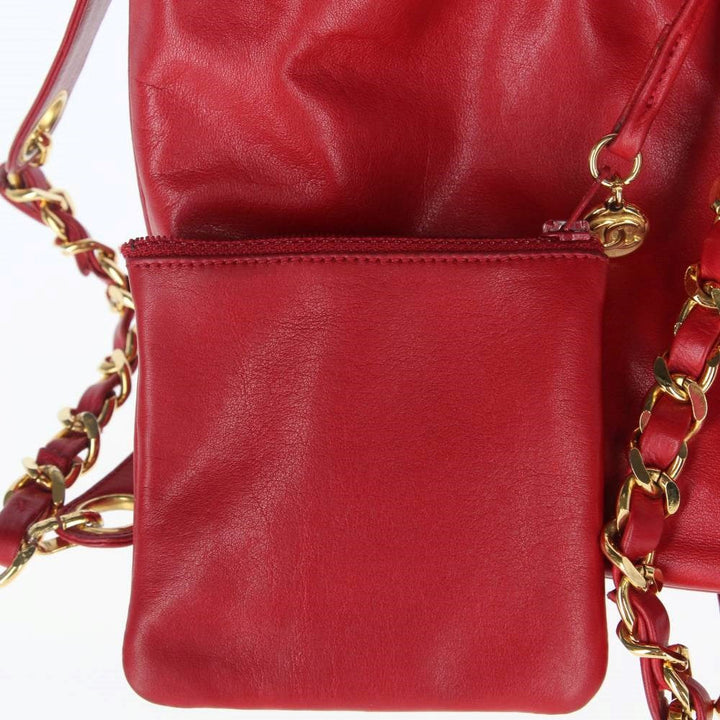 Top Quality Chanel Top Quality Chanel Red Bucket Bag