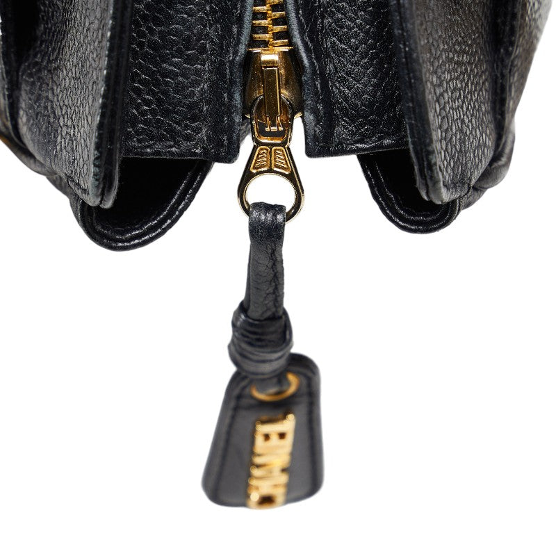 Top Quality Chanel Vintage Triple Coca-Cola Chain  Bag Black Caviar  Lady Chanel