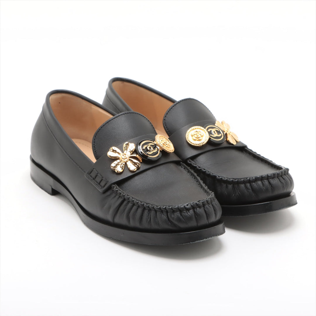 Top Quality Chanel 23S Leather  37  Black G40114