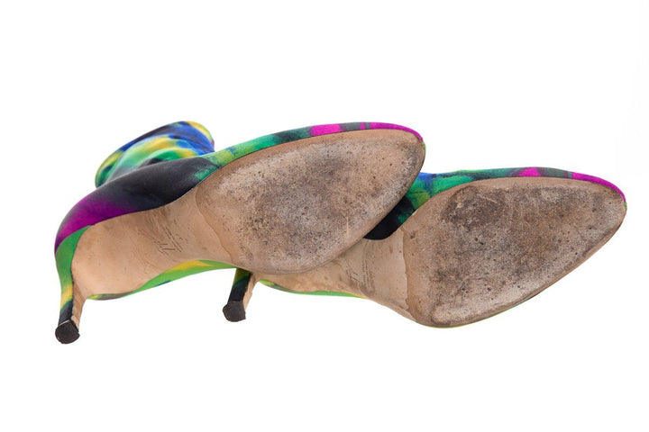 Giuseppe Zanotti Multi Tie-Dye Sock Boots SZ 37