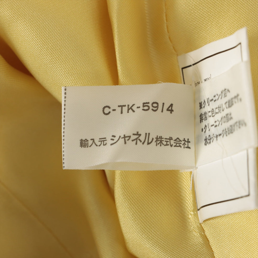 Top Quality Chanel Coconut Button 97C Twid Best 38  Yellow P08934V05275