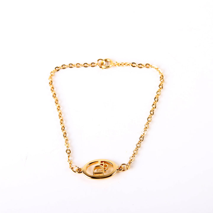 Oval Top quality Dior Logo Chain Bracelet