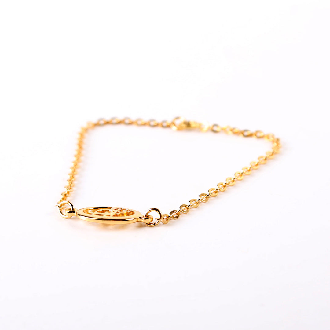 Oval Top quality Dior Logo Chain Bracelet