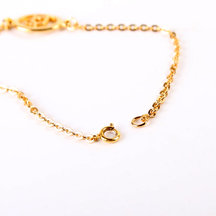 Oval Top quality Dior Logo Chain Bracelet