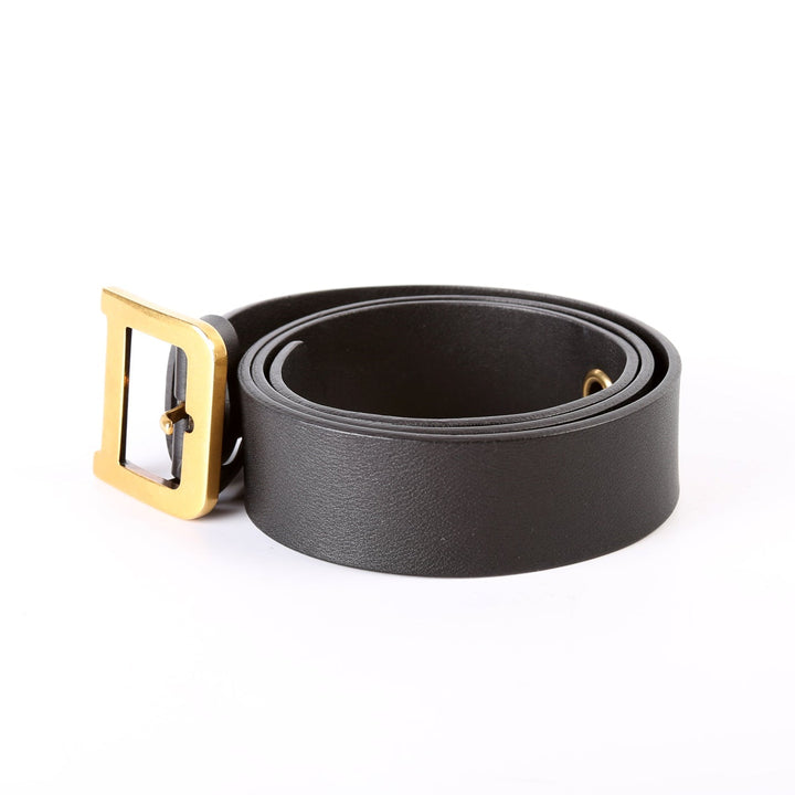 Top quality Diorquake Leather Belt Size 80 Black