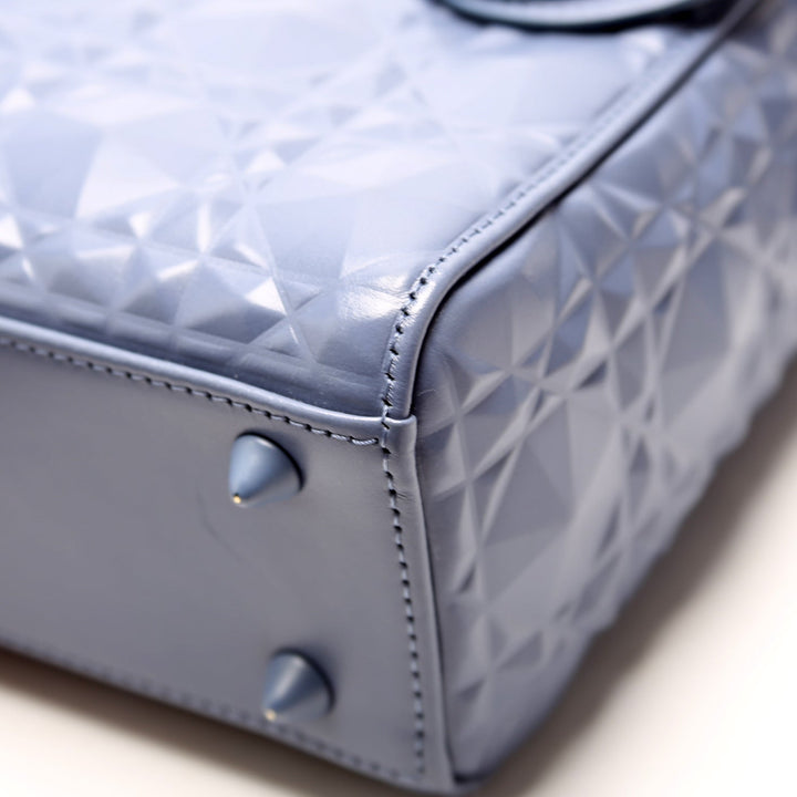 Lady Top quality Dior Small Diamond Cannage Calfskin Blue
