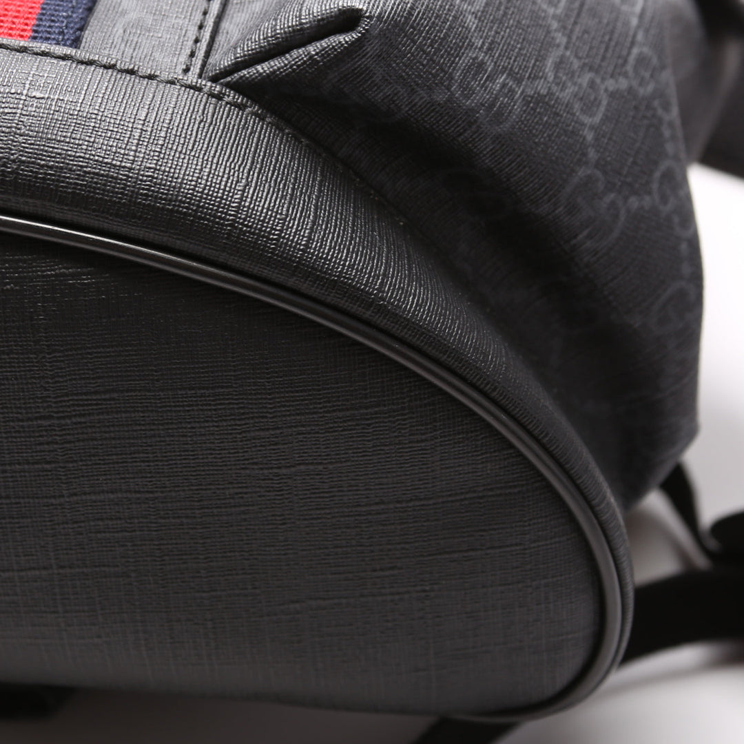 495563 GG Supreme Backpack Black