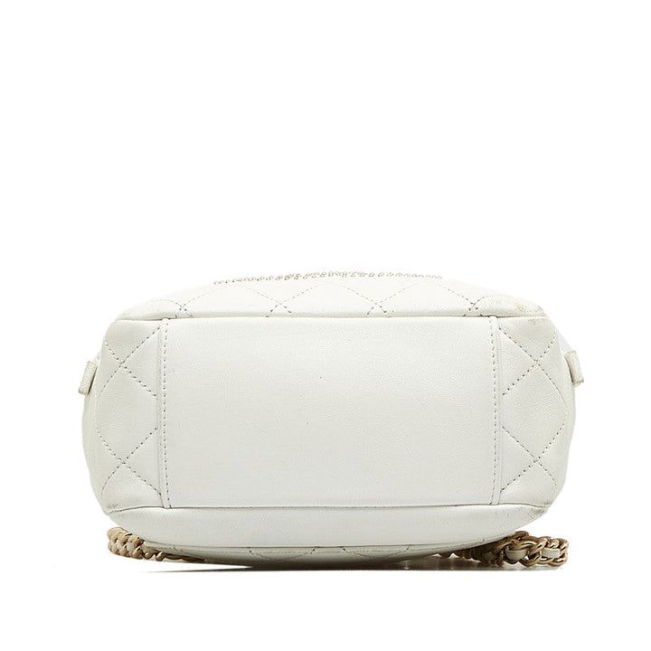 Top Quality Chanel Matrases Cocomark tands Chain Handbags Shoulder Bag White   CHANEL