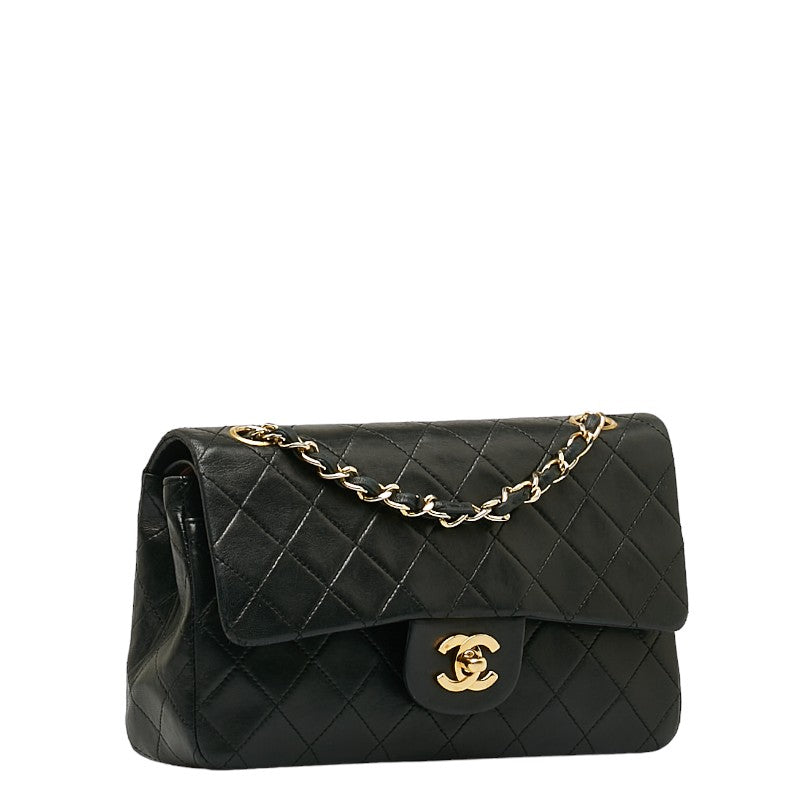 Top Quality Chanel Classic Double Flap Small in Lambskin Black Quilted