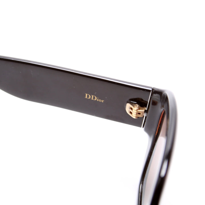 DTop quality Dior Square Sunglasses Brown