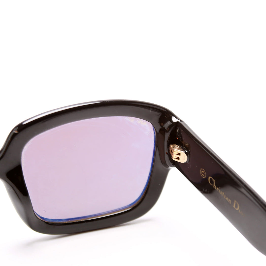 DTop quality Dior Square Sunglasses Brown