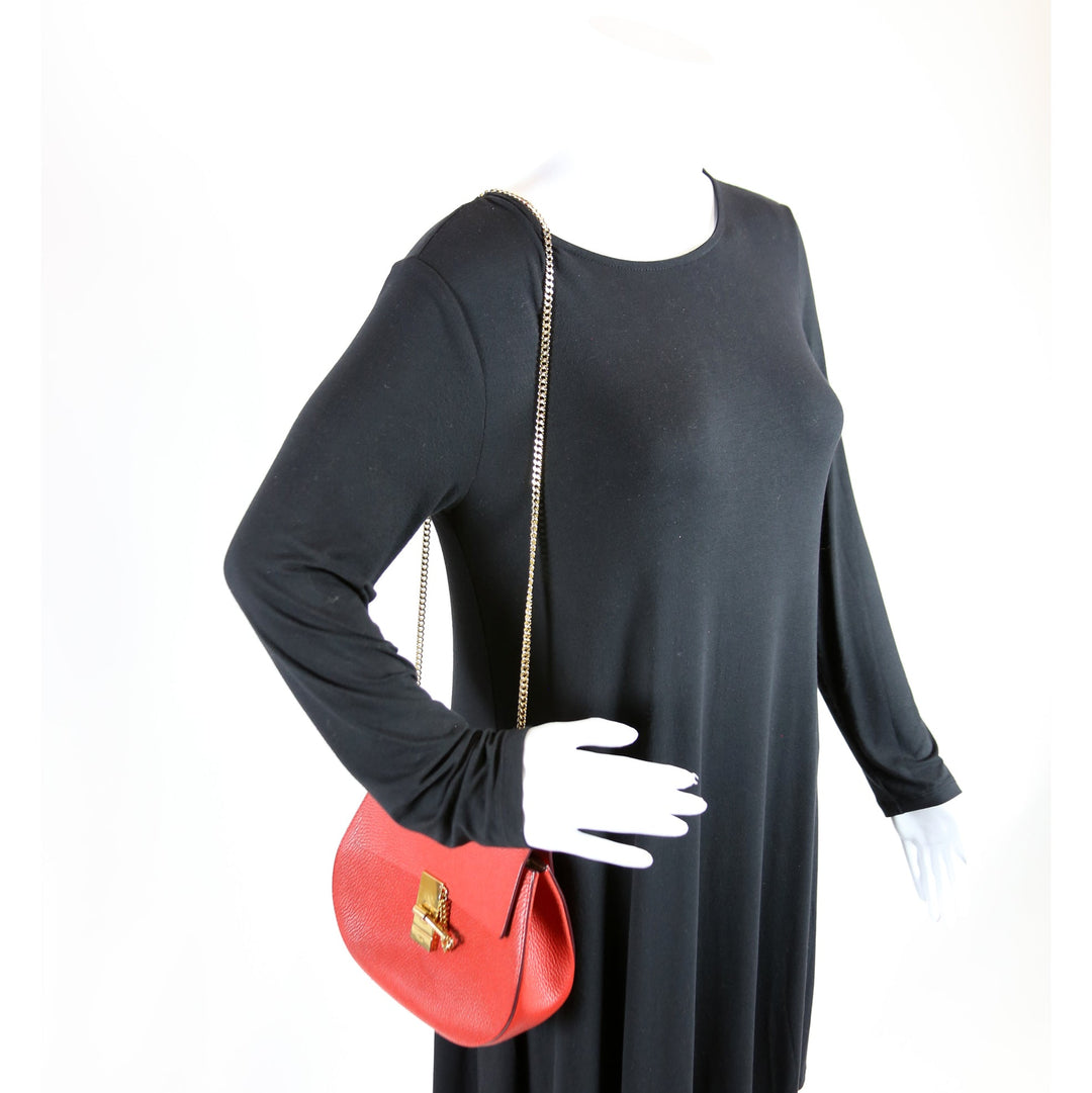 Drew Crossbody Medium Red