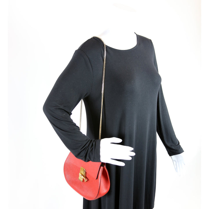 Drew Crossbody Medium Red